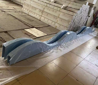 (ISO9001,CE) conception spéciale de faux plafond de hall en aluminium ondulé décoratif de piscine