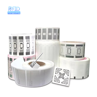 Étiquettes RFID pour bibliothèque 860-960 MHz EPC 96 bits UHF RFID pour livres de bibliothèque