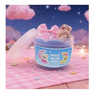 Coffret Cadeau Créatif et Amusant pour Filles : Machine à Squishies au Yaourt Croquant et Mignon, Kit de Pâte à Modeler et Slime DIY Non Toxique, Jouets Éducatifs et Ludiques - Product Image 4