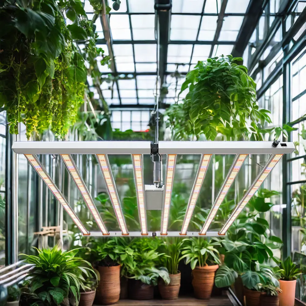 Ticari yeşil ev kısılabilir 1000 Watt sebze çiçek büyümek Vertic bitki için ışık büyümeye yol açtı