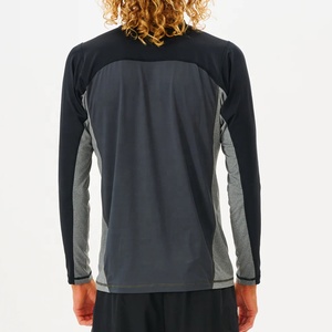カスタムロゴ高品質卸売無地柔術フィットネス水着プリント長袖MMAメンズBjj RashGuard - Product Image 6