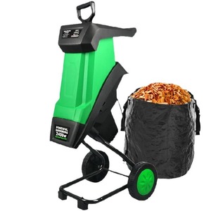 Broyeur <span class=keywords><strong>de</strong></span> feuilles et <span class=keywords><strong>de</strong></span> branches électrique industriel mini pour jardin domestique, avec sac <span class=keywords><strong>de</strong></span> collecte <span class=keywords><strong>50L</strong></span> - Product Image 2
