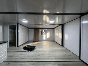 Une maison pliante à double aile de 30 pieds de long, facile à installer, robuste et durable, sûre et fiable. - Product Image 5