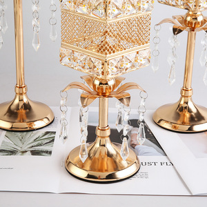 Europeo creativo Vintage ferro arte quadrato portacandele in metallo elettrolitico oggetti di scena di nozze <span class=keywords><strong>e</strong></span> decorazione per la <span class=keywords><strong>casa</strong></span> - Product Image 4