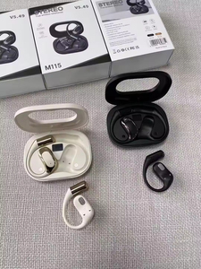 หูฟังไร้สายแบบดิจิตอลพร้อมจอแสดงผล  ตะขอเกี่ยวหูแบบหมุนได้ สวมใส่สบาย เหมาะสำหรับเล่นกีฬา  ไม่ใช่หูฟังตัดเสียงรบกวน  หูฟัง TWS - Product Image 4