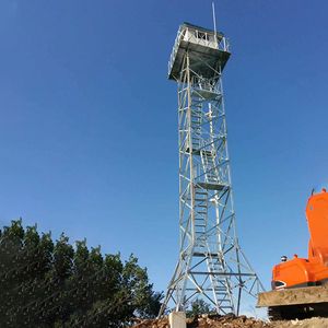 <span class=keywords><strong>Tour</strong></span> de surveillance en structure acier galvanisé à chaud, taille personnalisée pour la protection et la défense - Product Image 6