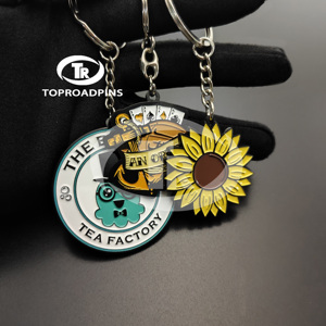 Simons Chat Animal Porte-clés en métal personnalisé Porte-clés en métal - Product Image 4