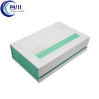 Caja de Regalo Magnética Rígida de Papel Vintage al por Mayor, Caja de Embalaje con Logotipo Impreso en Lámina Dorada para Perfumes, Aceites y Productos Cosméticos