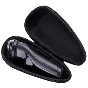 <b>EVA</b> Shaver Storage Bag Black Waterproof Portable Razor Case Unisex Outdoor Use - Product Image 2