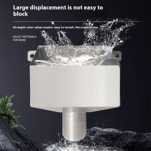 ปล่องเก็บน้ำฝนสแตนเลสสำหรับห้องน้ำช่องระบายน้ำด้านข้างแบบทันสมัยทำจาก304 - Product Image 5