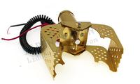 Pièce poussoir bonbons attrape grue griffe Machine métal Arcade portique assemblage griffe pour amusement cadeau paiement par pièce
