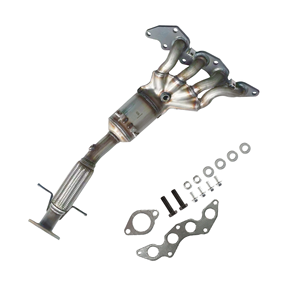 Système d'échappement automobile à montage direct, collecteur de catalyseur à trois voies pour Focus 2.0L 2012-2018 4 cylindres Euro VI en acier inoxydable - Product Image 1