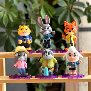 Figuras Coleccionables de Alta Calidad de la Serie Zoo2, Cajas Sorpresa, Judy, Fox, Nick Wilde, Juguetes, Adornos para Coche, Regalos - Product Image 3