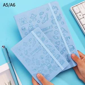 Cuaderno A5 A6 Bonito para Apuntes, Cuaderno Escolar al por Mayor, Bloc de Notas con Correa de Dibujos Animados - Product Image 3