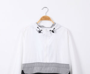 Customizable <b>Thin</b> Full Zip Windbreaker <b>Jacket</b> for Adults Slim Fit High Quality Windproof Waterproof Casual Style Custom Logo - Product Image 2