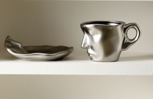Ensemble cadeau de tasse à café et soucoupe pour couple, design rétro européen créatif, écologique, fait à la main, pour Noël, Nouvel An - Product Image 4