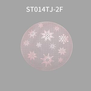 Wholesale Modern Silver PVC <b>Faux</b> <b>Leather</b> Mats & Pads Cutout Decoration Drain Coasters & <b>Placemats</b> - Product Image 5