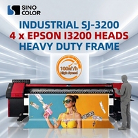 Imprimante éco-solvant industrielle SJ-3200 3,2 m I3200 à 4 têtes, haute performance et haute vitesse 2400 dpi pour bâches et banderoles grand format