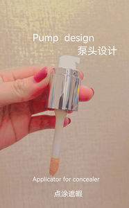 2 in 1 Glas fundament mit Applikator flaschen pumpen verpackung großer Zauberstab - Product Image 4