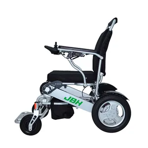 La migliore vendita sedia a rotelle elettrica leggera portatile certificata Ce per disabili forniture per terapia riabilitativa in lega di alluminio Ce