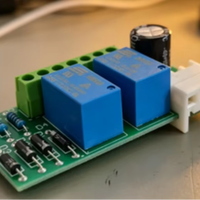 Module de relais 2 canaux 12V SRS-12VDC-SL pour l'automatisation de la maison intelligente