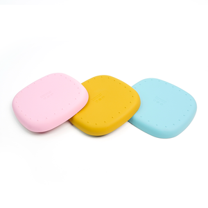 Nouveauté : Assiettes <span class=keywords><strong>en</strong></span> <span class=keywords><strong>silicone</strong></span> de qualité alimentaire <span class=keywords><strong>à</strong></span> pointe souple, design moderne, faciles <span class=keywords><strong>à</strong></span> nettoyer, pour enfants, vaisselle antidérapante - Product Image 3