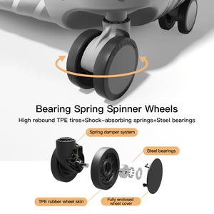 Valigia Premium <span class=keywords><strong>in</strong></span> Alluminio: Leggera, Approvata TSA, Bagaglio a Mano <span class=keywords><strong>per</strong></span> Viaggi d'Affari e Ufficio - Product Image 5