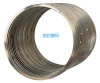 Multilayer Laminar Sealing Compress Retaining Rings Stainless Steel Material Lisprings Brand