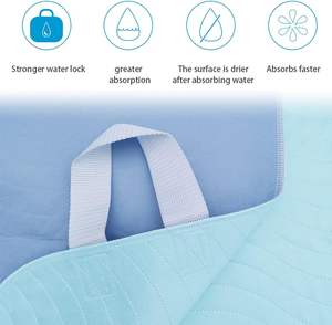 4 Prácticas Fundas de Colchón Lavables y Reutilizables, Impermeables, para Incontinencia, para Ancianos, Hospitales y Cuidado en el Hogar - Product Image 3