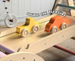 Montessori 2-năm-tuổi biến đổi leo núi Tam giác thiết lập bằng gỗ trong nhà sân chơi nhà phòng tập thể dục trẻ em phòng ngủ ăn uống bằng gỗ bé phòng tập thể dục - Product Image 5