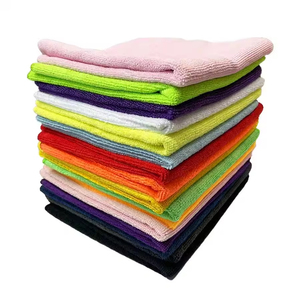 80 Polyester 20 Polyamide Hot Sale 30x30 40x40 Microfibre Cleaning Cloth <b>Car</b> Wash Cloth Dish Rag Microfiber Kitchen Drying Towel - Product Image 6