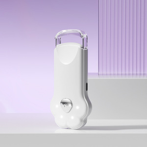 Rizador de pestañas eléctrico recargable con forma de pata de gato, herramienta portátil para rizar y dar forma a las pestañas, para uso en casa, salón o viajes, para estilizar el contorno de ojos. - Product Image 6
