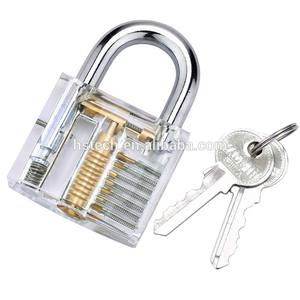 ชุดอุปกรณ์งัดกุญแจไทเทเนียมแบบตะขอเดี่ยว 24 ชิ้น พร้อมกล่องใสสำหรับฝึกซ้อมแบบช่างกุญแจ  แบบเจมส์ <span class=keywords><strong>บอนด์</strong></span> <span class=keywords><strong>007</strong></span> สำหรับงัดกุญแจแบบการ์ดเครดิต - Product Image 5