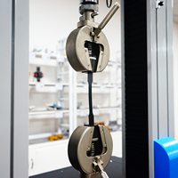 Machine d'essai de traction universelle électronique automatique UTM pour l'essai de résistance à la fatigue de flexion de torsion d'abrasion de tension en plastique en acier