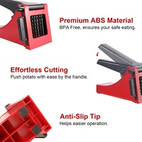 Keukengereedschap Gadgets Aardappelchips Cutter Groentehakselaar Wortelbaksnijder Aardappelsnijder Voedselhakselaar Easy Dicer