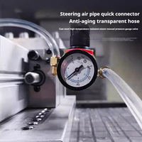 ANDUUK Étau pneumatique multifonctionnel avec deux cylindres, durable, appareil robuste pour machines-outils CNC
