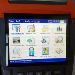 Handheld Intelligent Three Phase AC Power Quality and Energy Analyzer with 10A,100A,1000A or 3000A Current Clamp - Product Image 6