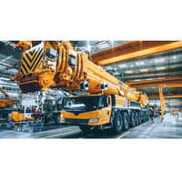 Grue tout-terrain XCA750 avec hauteur de levage de 155 m, moteur double, 7 sections de flèche, 7 essieux et stabilisateurs en forme de H