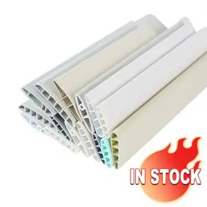 Customized Industrial Design Style Hard White PVC Windows Profiles Guangdong Manufacturer's UPVC Windows Profile Extrusion