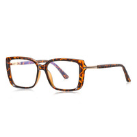 2237 TR90 MARCO DE Metal para mujer para gafas ópticas para gafas de alta calidad suministro directo de fábrica bisagra de resorte