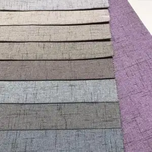 <span class=keywords><strong>Rideaux</strong></span> Souples 100 % Occultants Effet Lin avec Revêtement pour le Salon - Product Image 4