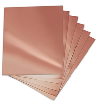 Plaques de cuivre rouges 4X8, feuille de cuivre de 1 mm, personnalisées, 99,9 % de bronze/laiton pur, cathode de cuivre T2, plaque épaisse, vente chaude en Chine