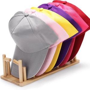 Wooden <b>Hat</b> Rack Baseball Cap Holder Solid Wood Storage <b>Stand</b> Minimalist Design Durable Home Use - Product Image 1