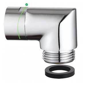 90 Degree Shower Head Adapter Solid Brass 135 Degree Shower Elbow Adapter G1/2" Shower Head Extension Arm Connector for Bathroom - Product Image 1