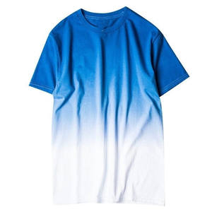 Top Ranking de productos en ropa de calle a granel Dip Dye <span class=keywords><strong>Over</strong></span> <span class=keywords><strong>Size</strong></span> Pour Hommes Gradient Fabric T Shirt <span class=keywords><strong>Camisetas</strong></span> Para Hombre. - Product Image 2