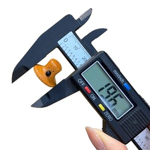 Cuentas de madera con forma de sombrero de payaso para pulseras, manualidades, accesorios de bricolaje, decoración del hogar, regalo de Navidad, regalo para compañeros de clase - Product Image 5