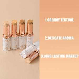 Base de Maquillaje en Barra Blanca Brillante y Cremosa, Cobertura Total, Resistente al Agua, 6 Tonos, Base de Maquillaje Vegana que <span class=keywords><strong>Cubre</strong></span> <span class=keywords><strong>Imperfecciones</strong></span> - Product Image 5