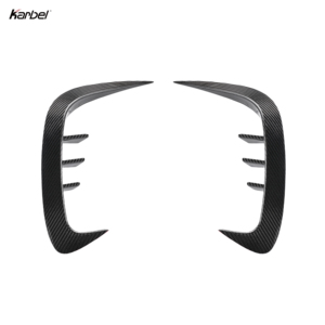Ailerons Karbel Canard style <span class=keywords><strong>KB</strong></span> en fibre de carbone sèche, pare-chocs arrière, canard, couteau à vent pour BMW Série 8 G16 2019- - Product Image 2