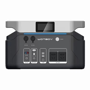 Estación de Energía Portátil con Batería LiFePO4, Inversor de Onda Sinusoidal Pura de 1200W 1248Wh, Compatible con Panel Solar MPPT de Carga Rápida, para Uso en Exteriores, Camping y Automóviles - Product Image 1