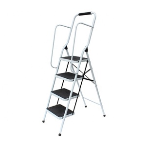 บันไดพับได้ 2 / 3 / 4 / 5 ขั้น พร้อมราวจับ - Product Image 2